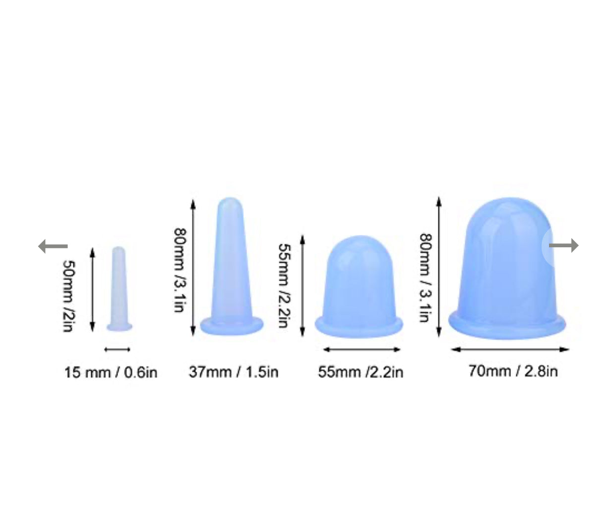 Silicone Cupping Set